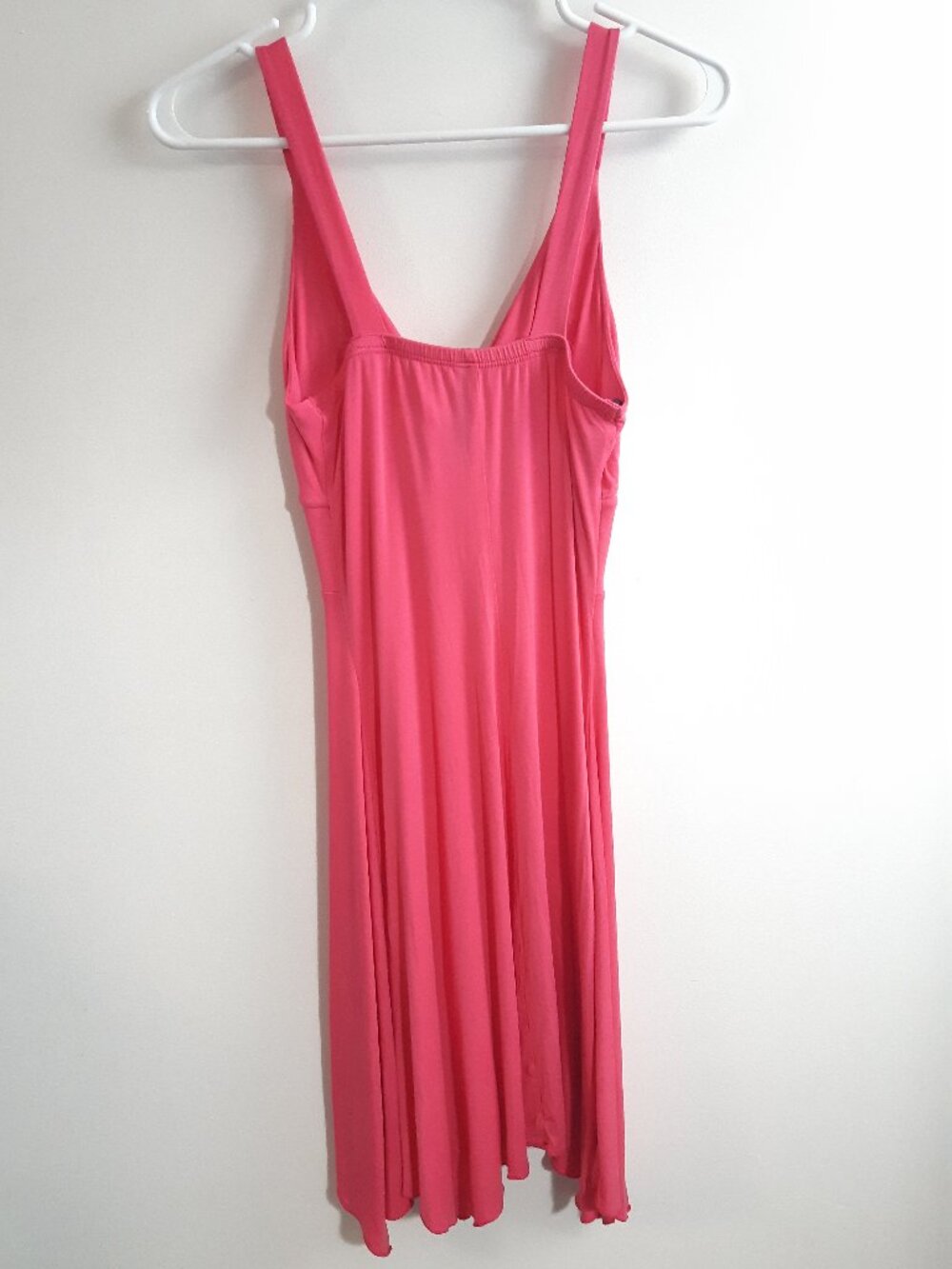 Colori Hot Pink Twist Front V-Neck Dress Size Small - Picture 5 of 5